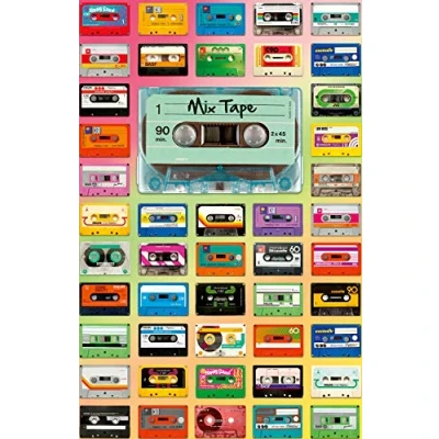 Image of Ravensburger Mix Tape 200 Piece Jigsaw Puzzles for Adults &amp; Kids Age 14 Years Up