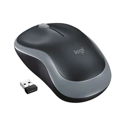 Image of Logitech M185 Wireless Optical Mouse Ambidextrous Grey 910 002238