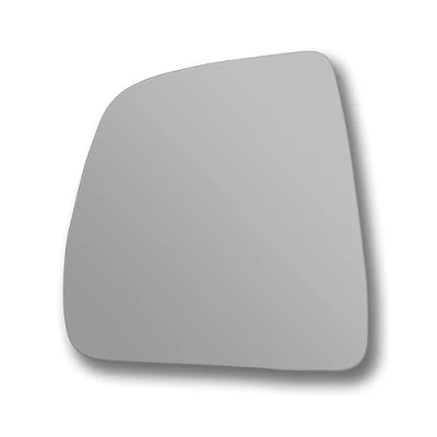 Image of Less4spares Wing Mirror Glass Left Compatible with Fiat Doblo mk2 2010 2020 STICK ON Passenger Near Side Convex