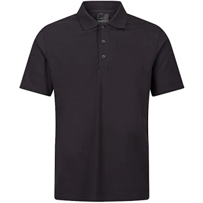 Image of Regatta Professional Men&#039;s 65/35 SS Polo Top Navy, Size: XS