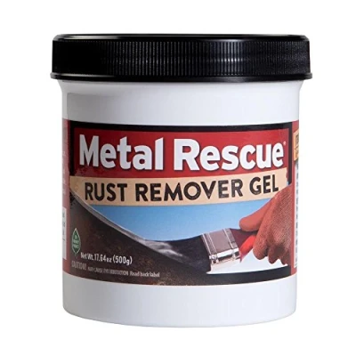 Image of Workshop Hero WH003227 Metal Rescue Rust Remover Gel, 17.64 fl. oz., 1 Pack