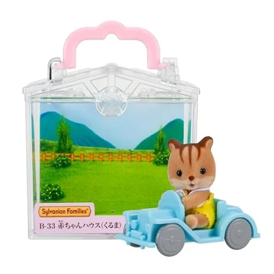 Image of Japan Doll House Sylvanian Families baby car B 33 *AF27*