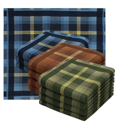 Image of Betz 12 piece Cloth Handkerchiefs LEO 4 Men 100% Cotton 40x40 cm Dessin 04