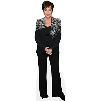 Image of Kris Jenner (Black Suit) Life Size Cutout