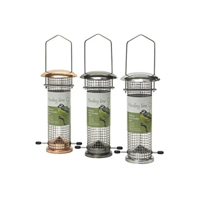 Image of Rosewood Deluxe Nut Feeder For Birds, Small 1pc, Random Colour