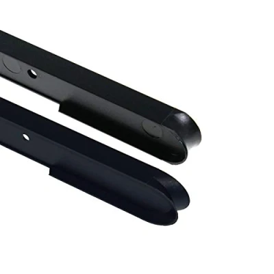 Image of Anthracite Grey UPVC Internal 90 135 Corner Joint for Laminated Window Board Foiled Finish Cill Sill Trim