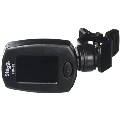 Image of Stagg CTUC5 Automatic Chromatic Clip On Tuner for Guitar, Bass Violin, Ukulele and Tuning
