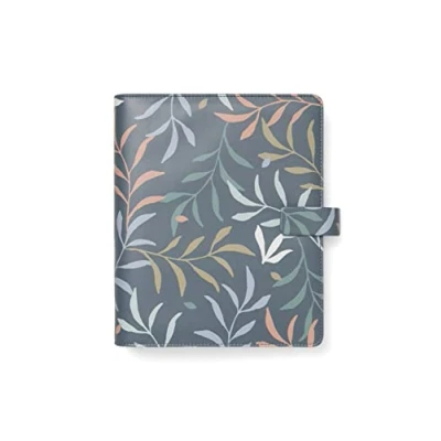 Image of Filofax A5 Botanical Organiser blue