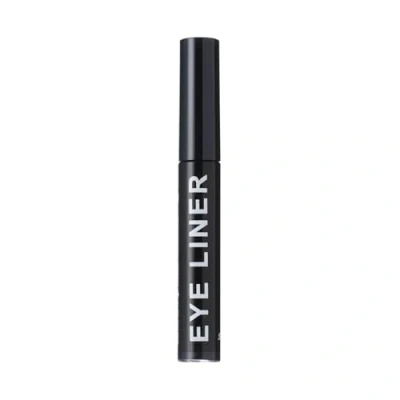 Image of Black liquid eye liner. Stong colour liner with a fine brush applicator.