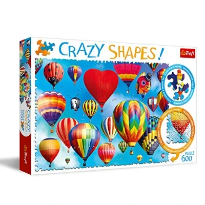 Image of Trefl 916 11112 Edition EA 600pce Crazy Shapes Colourful Balloons