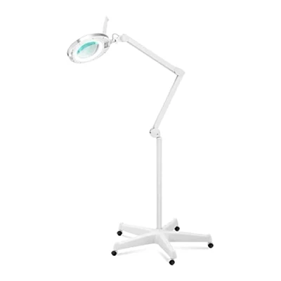 Image of Physa Magnifying Lamp Glass Rolling Stand 60 LEDs 5dpt 820lm 10W PHY 6ML 2 (Plastic, Steel, Glass, 25000h, 127mm)