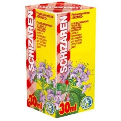 Image of Schizaren PhytoConcentrate Pack of 3 21 Day Course Natural Plant Extracts Effective Thyroid Function