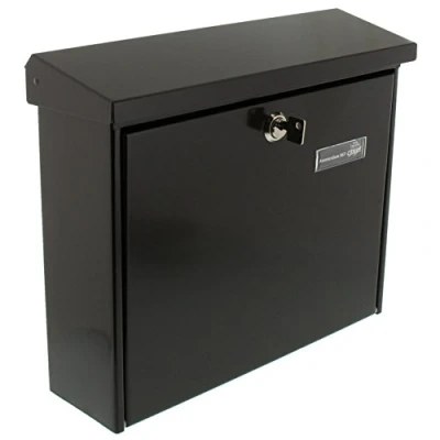 Image of Burg Wächter Amsterdam 867 BR Steel Mailbox, Brown