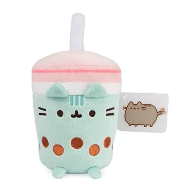 Image of GUND Pusheen 6in Boba Tea Sip