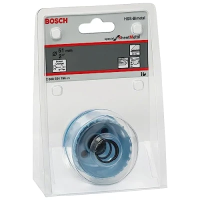 Image of Bosch Professional Hole Saw Special for Sheet Metal (for Stainless and Steel Sheets, Ø 38 mm, Accessories Drills)