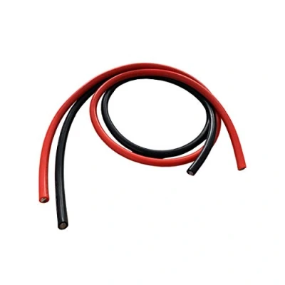 Image of Bryne 6 Gauge Ultra Flexible Silicone Wire Ft [3 Red and 3 Black],3200 Strands 0.08mm of Tinned Copper,High Low Temperature Resistance 60 200 Degree C (6 AWG, Red&amp;Black)