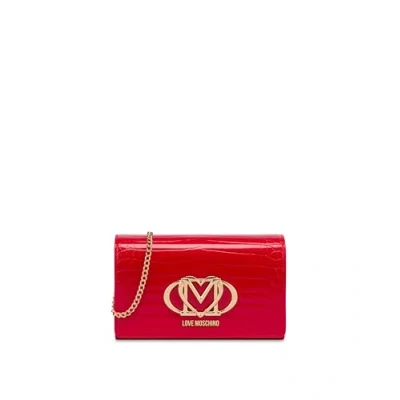 Image of Love Moschino Women Jc4047pp1mle150a Shoulder Bag, red, 22X14X6