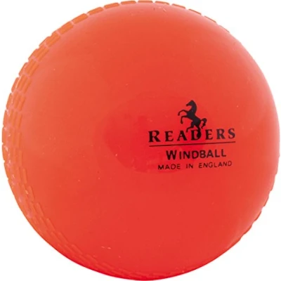 Image of Readers Orange Cricket Windball (Soft Plastic Training Ball) Mens