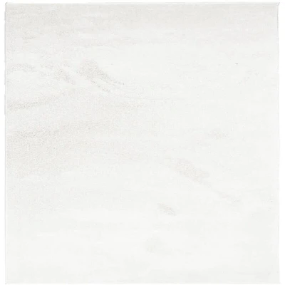 Image of vidaXL Rug OVIEDO Short Pile Cream 120x120 cm