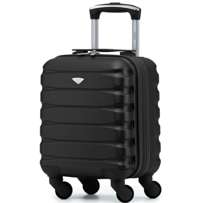 Image of Flight Knight Lightweight 4 Wheel ABS Hard Case Suitcases Cabin Carry On Hand Luggage Approved for Over 100 Airlines Including easyJet &amp; Maximum Size Vueling Wizz Air 40x30x20cm