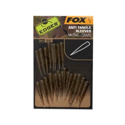 Image of Fox Edges Camo Anti Tangle Sleeves Micro Carp hooklink material