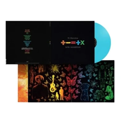 Image of Ed Sheeran + =÷x (Tour Collection) Blue vinyl Numbered set List 2024 UK 2 LP 5054197984921