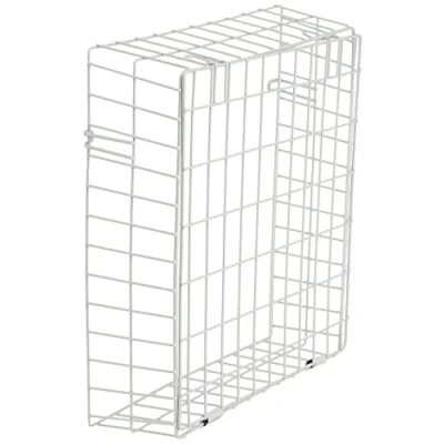 Image of Rosewood Protective Steel Wire Letter Box Post Guard ( Grey)