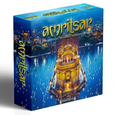 Image of Ludonova Amritsar The Golden Temple Board Game Ages 14+ 1 4 Players 60 120 Minutes Playing Time
