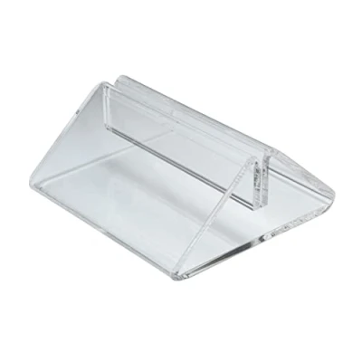 Image of Clear Perspex Tent Menu Holder