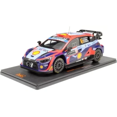 Image of Compatible with Hyundai i20 N Rally1 No. 6 Sordo/Carrera Rallye Monte Carlo 1:18 IXO Models 18RMC153B