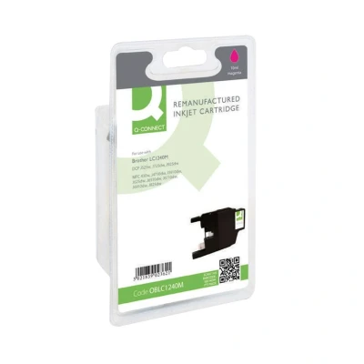Image of Q Connect Brother Remanufactured Magenta InkJet Cartridge LC1240M