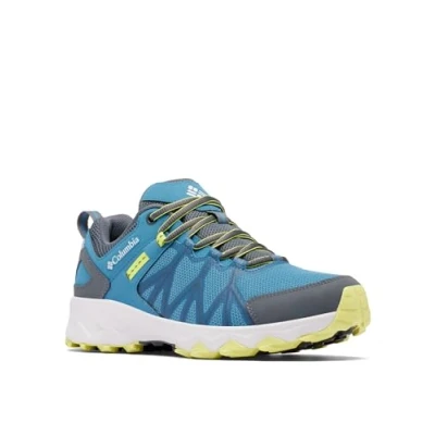 Image of Columbia PEAKFREAK II OUTDRY Hiking shoes, Men&#039;s, Size: 8.5, Mineral blue/fresh kiwi Textile/synthetics