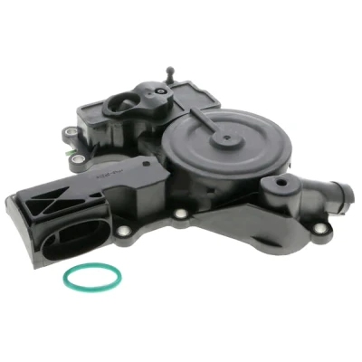 Image of 06H103495A, 06H103495AC, 06H103495AH, 06H103495E Oil Trap, crankcase breather VAICO V10 2595 Cylinder Head with seal EXPERT KITS + AUDI: A3 Hatchback