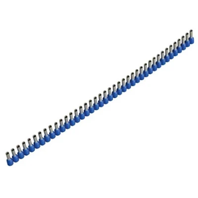 Image of JOKARI 60125 8 mm 20 AWG Ferrule Stripes End Sleeves Multi Coloured (Pack of 500), 2.5mm Diameter