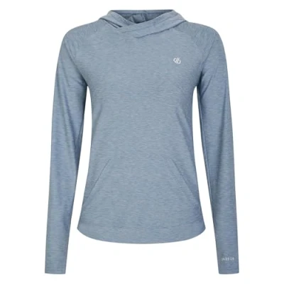 Image of Dare 2b Women&#039;s Quick Drying Sprint City Lightweight Hoodie Rainwashed Blue Marl, Size: 8