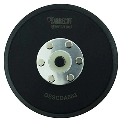 Image of 1 x SabreCut OSSCDA003 125mm 5/16 Thread Medium Density Random Orbital Sander Hook &amp; Loop Backing Pad Compatible with Dual Action Sanders
