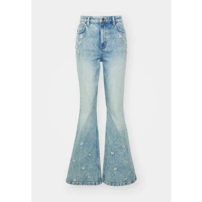 Image of Lee HIGH RISE Flared Jeans, Women&#039;s, Size: 32x33, Miss her