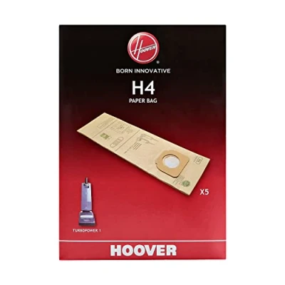 Image of Hoover 9173691 H4 Disposal Bag, Paper, White
