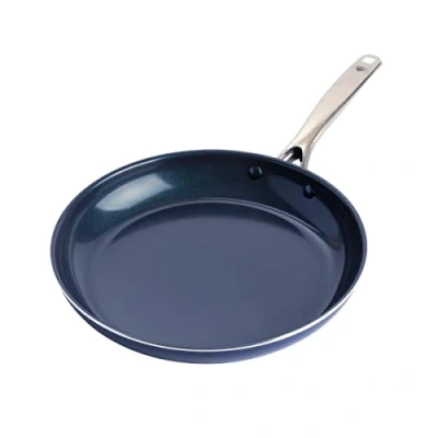 Image of Blue Diamond Cookware Infused Ceramic Nonstick 28 cm Frying Pan Skillet, PFAS Free, Induction, Oven Safe,