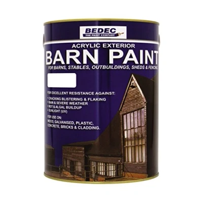 Image of Bedec BEDE2AK0095/46 Barn Paint Semi Gloss Dark Green 5 Litre