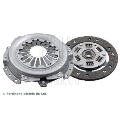 Image of 7701475996, 7701476816, 7701478122, 8200357894, 8200357894S1 Clutch BLUE PRINT ADR163024 two piece with synthetic grease 183mm RENAULT: Clio 3, 4