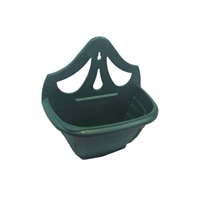 Image of Durable tool PACK OF 6 GREEN VENETIAN WALL/FENCE PLANTER, GARDEN TUB, AVAILABLE IN 2 SIZES