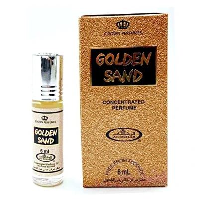 Image of 1x6ml Golden Sand Al Rehab Genuine Perfume Fragrance Alcohol Free Halal