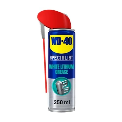 Image of WD 40 Specialist White Lithium Grease The Ultimate Automotive &amp; Marine Multi Purpose Lubricant