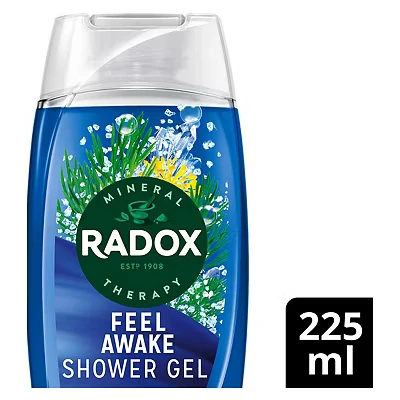 Image of Radox 225m Feel Awake Mens S/gel