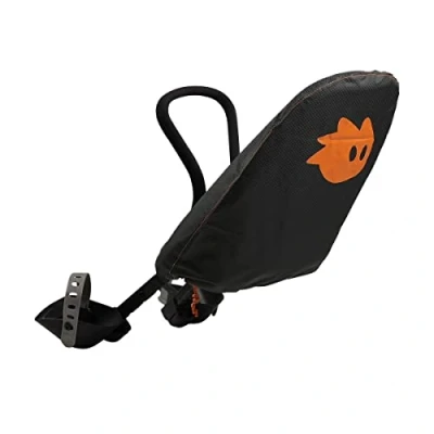 Image of Thule, Yepp Mini Rain Cover, Coverage for Bicycle Seat, Black, Uni, Unisex Adult