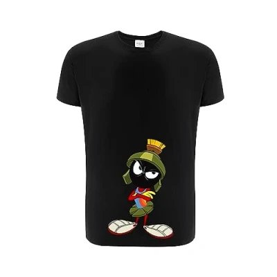 Image of ERT GROUP Men&#039;s 2 T Shirt, Space Jam 034 Black, XS