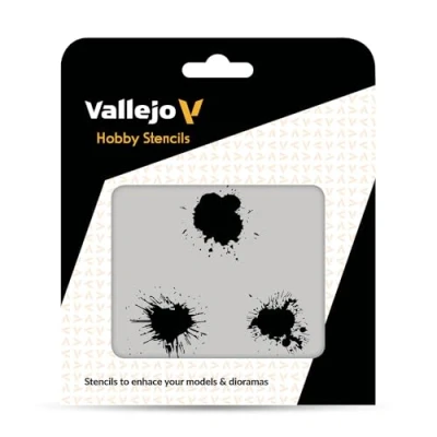 Image of Vallejo VALST TX005 Scale Model Stencil Set
