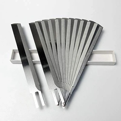 Image of 12 Pcs Knife Knives Blades for Eastman Straight Cutting Machine 5&quot;
