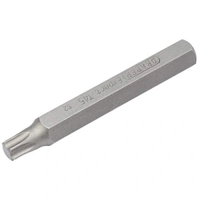 Image of Draper T45 x 75mm TX STAR� 10mm Insert Bit for Mechanic&#039;s Sets
